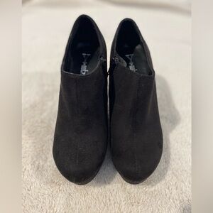 Black Suede Ankle Boots